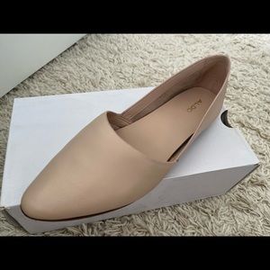 Tan Aldo flats